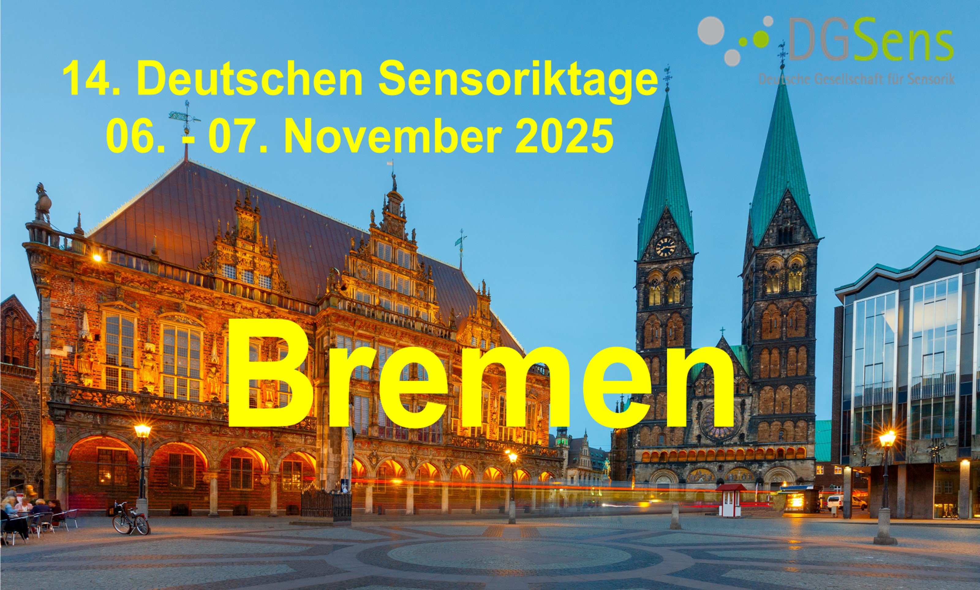 14. Deutsche Sensoriktage 6./7. November 2025